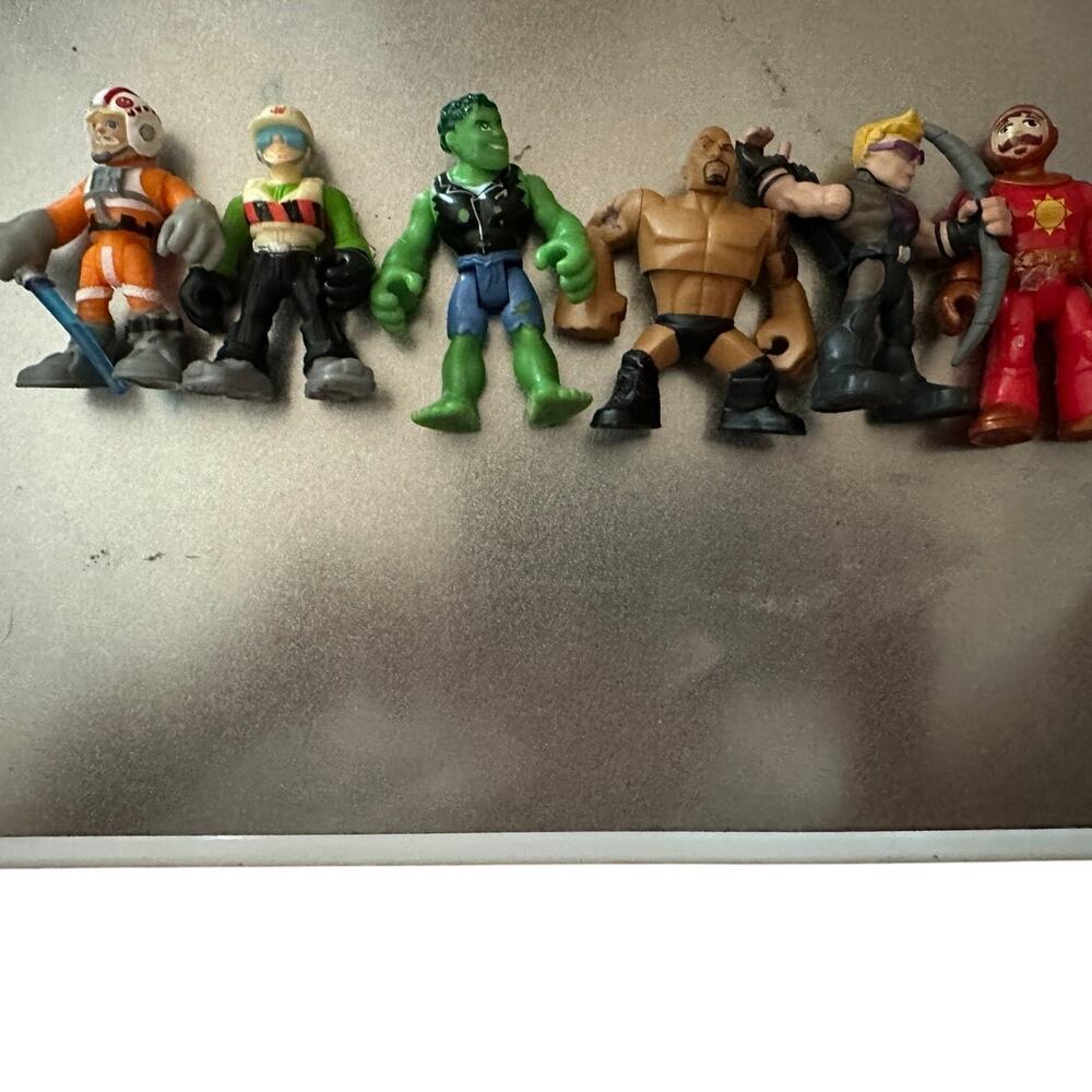 Fisher Price Imaginext figures 6 total